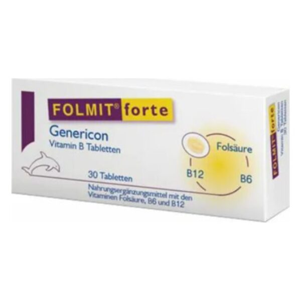 Folmit forte Genericon Vitamin B Tabletten